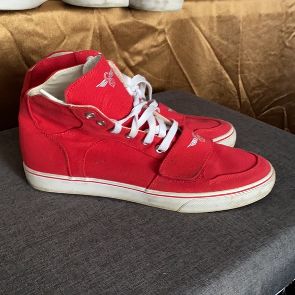 Pre-loved high tops tennis men’s size 8 1/2 - Picture 4 of 6